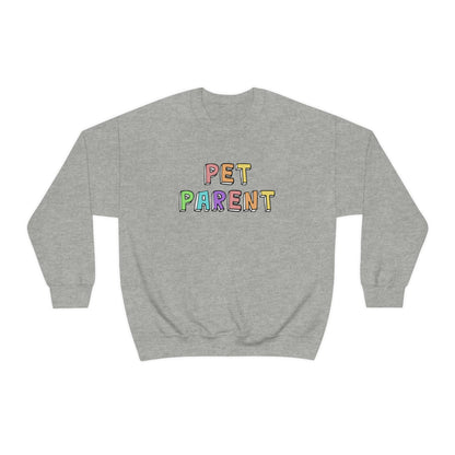 Pet Parent | Crewneck Sweatshirt - Detezi Designs-93035295604919481396