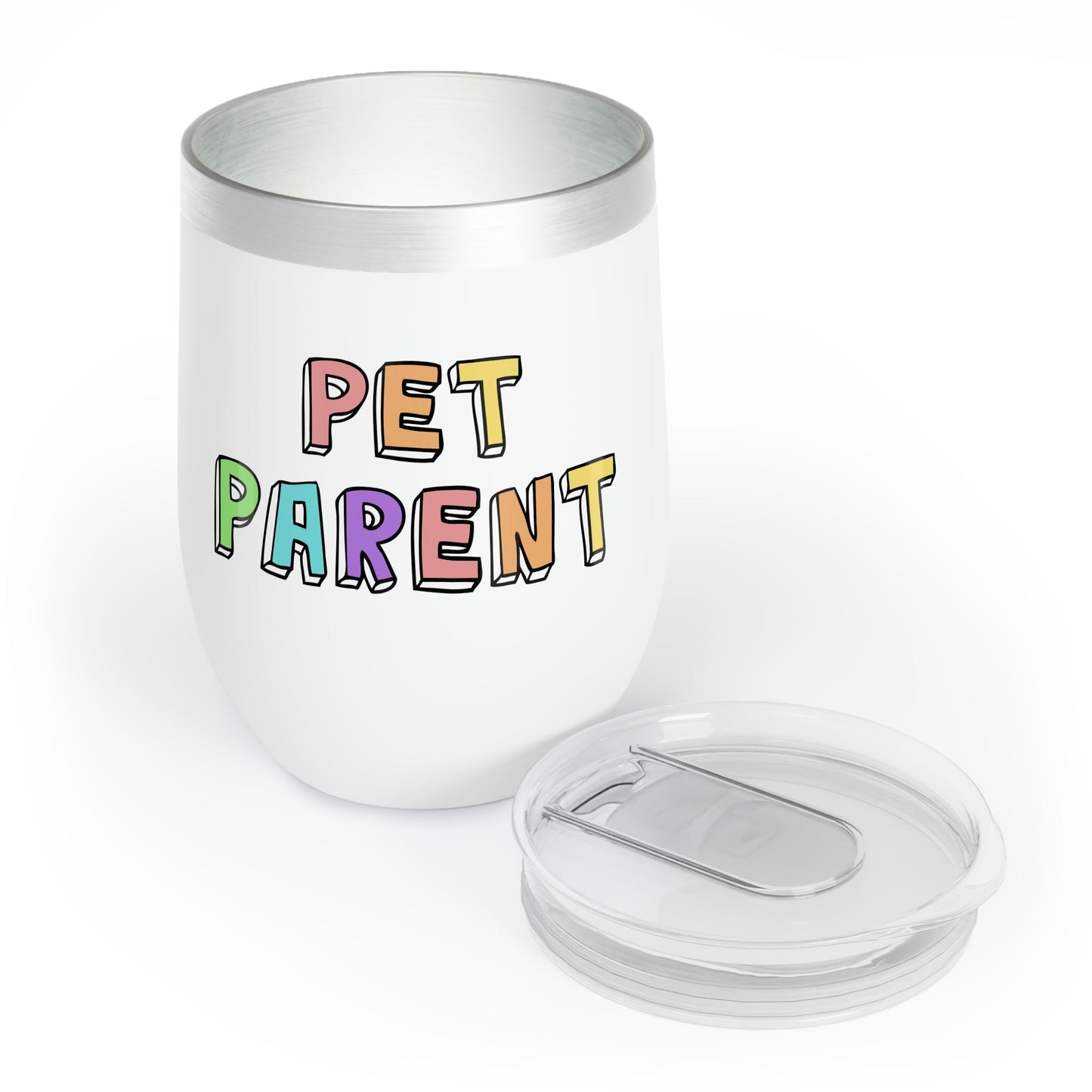 Pet Parent | Wine Tumbler - Detezi Designs-76343267335640054291
