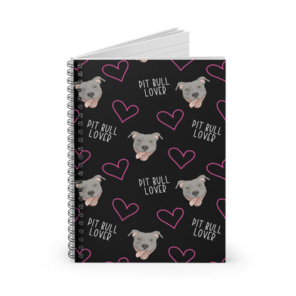 Pit Bull Lover | Notebook - Detezi Designs-23117500844844282283