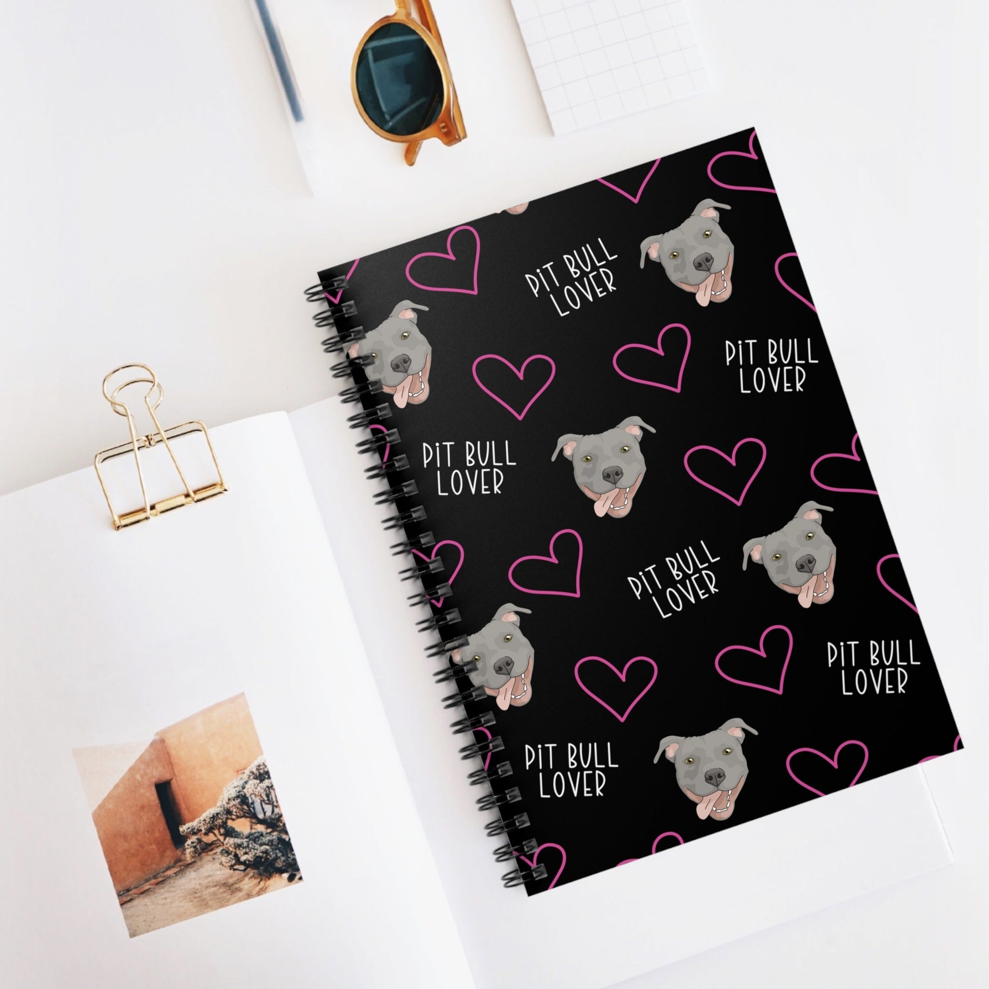 Pit Bull Lover | Notebook - Detezi Designs-23117500844844282283