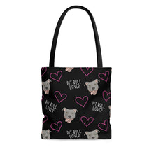 Load image into Gallery viewer, Pit Bull Lover | Tote Bag - Detezi Designs-11731278064425189759
