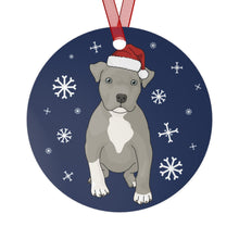 Load image into Gallery viewer, Pit Bull Puppy | 2023 Holiday Ornament - Detezi Designs-46620456327245080956
