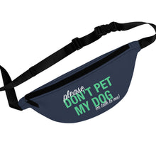 Load image into Gallery viewer, Please Don&#39;t Pet My Dog (Or Talk To Me) | Treat Pouch - Detezi Designs-11669688796807011072
