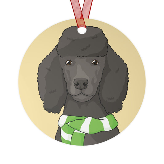 Poodle | 2023 Holiday Ornament - Detezi Designs-98522764213699313004