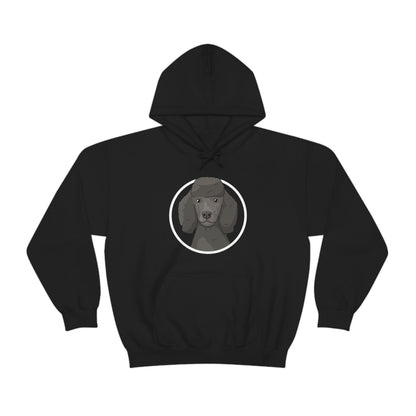 Poodle Circle | Hooded Sweatshirt - Detezi Designs-19022798753480571760