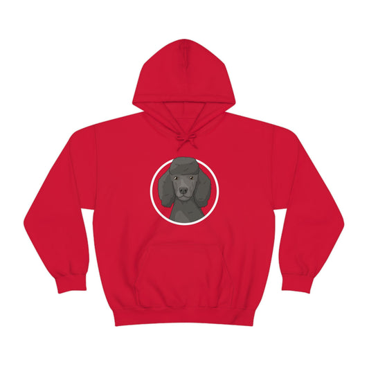 Poodle Circle | Hooded Sweatshirt - Detezi Designs-70519278138682780375