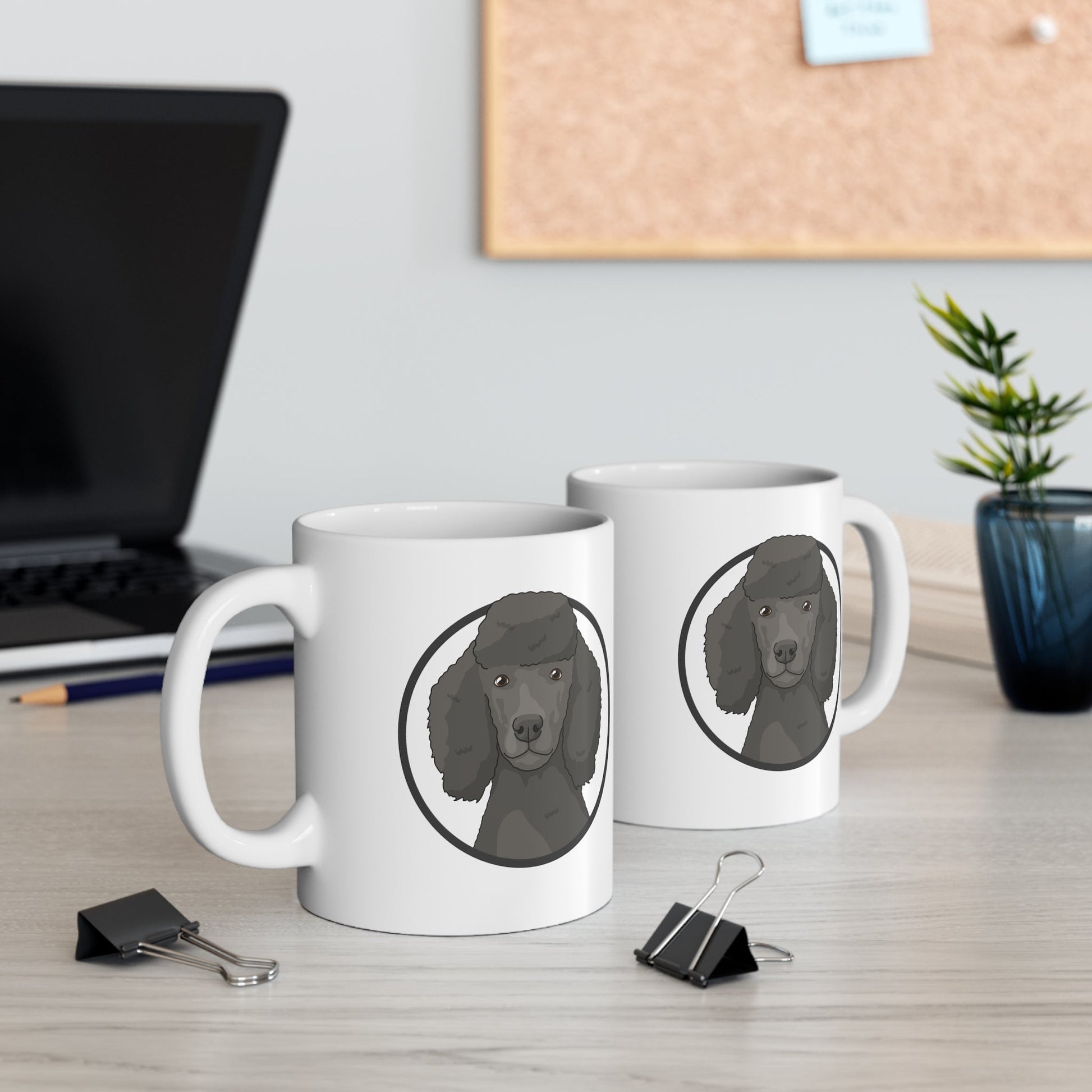 Poodle Circle | Mug - Detezi Designs-10630674821704077848