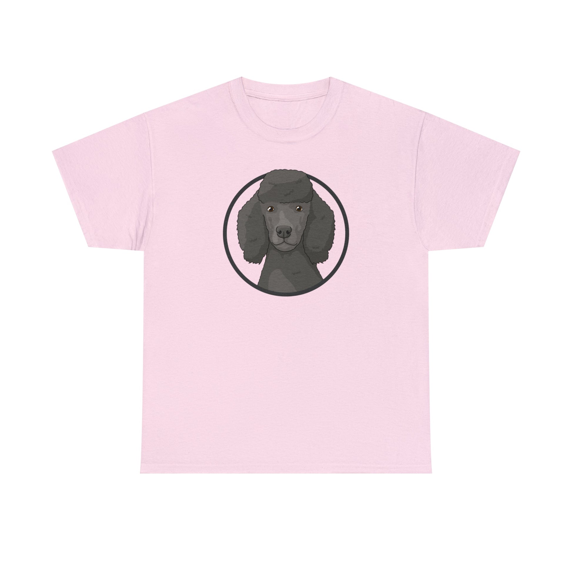 Poodle Circle | T-shirt - Detezi Designs-12075341408548429230