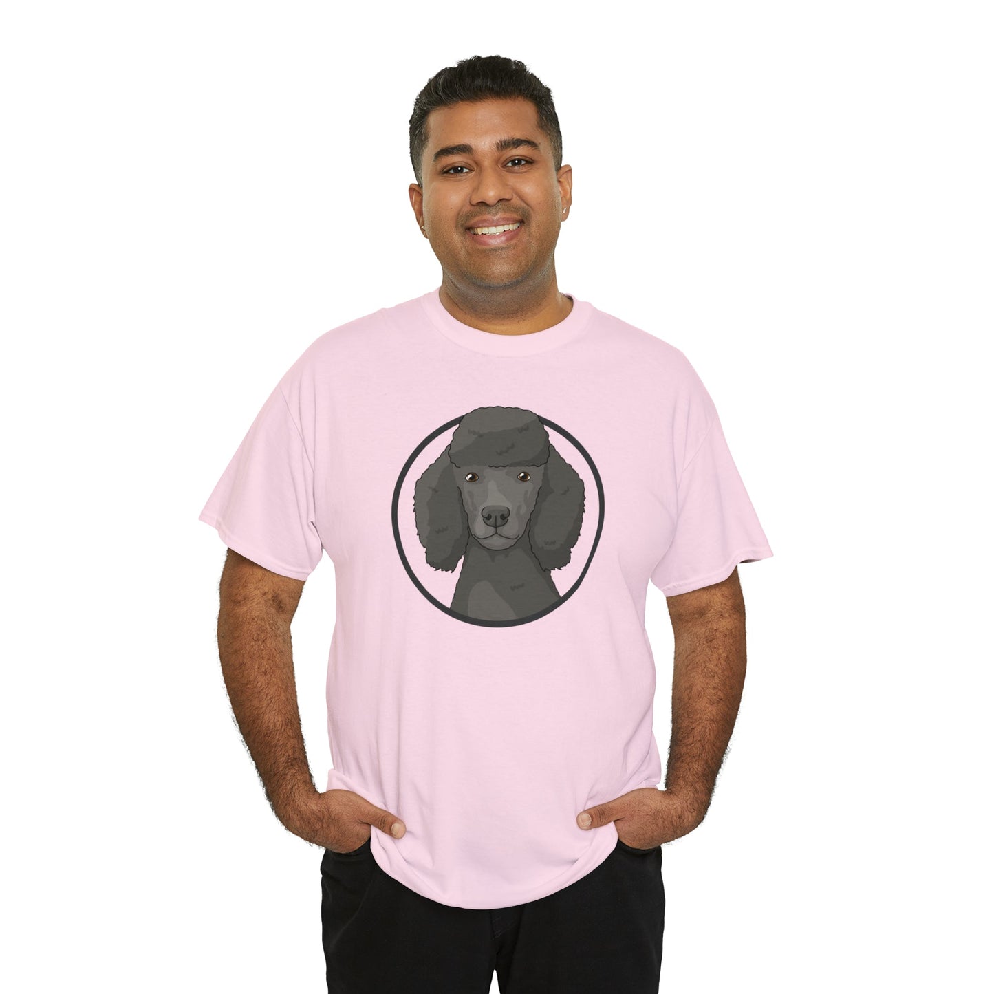 Poodle Circle | T-shirt - Detezi Designs-15810841610035219293