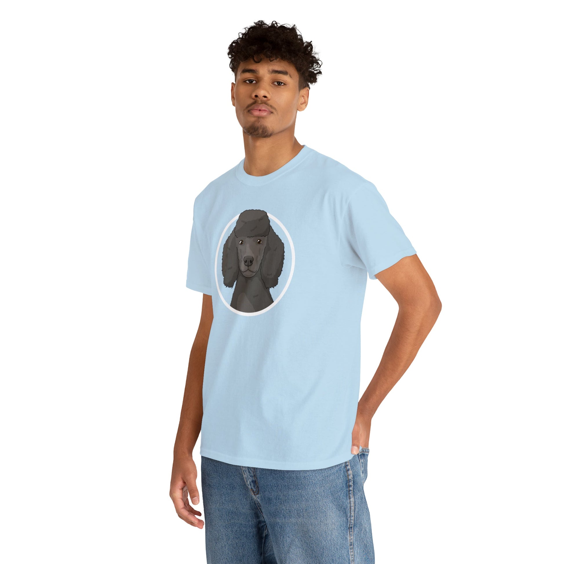 Poodle Circle | T-shirt - Detezi Designs-15810841610035219293