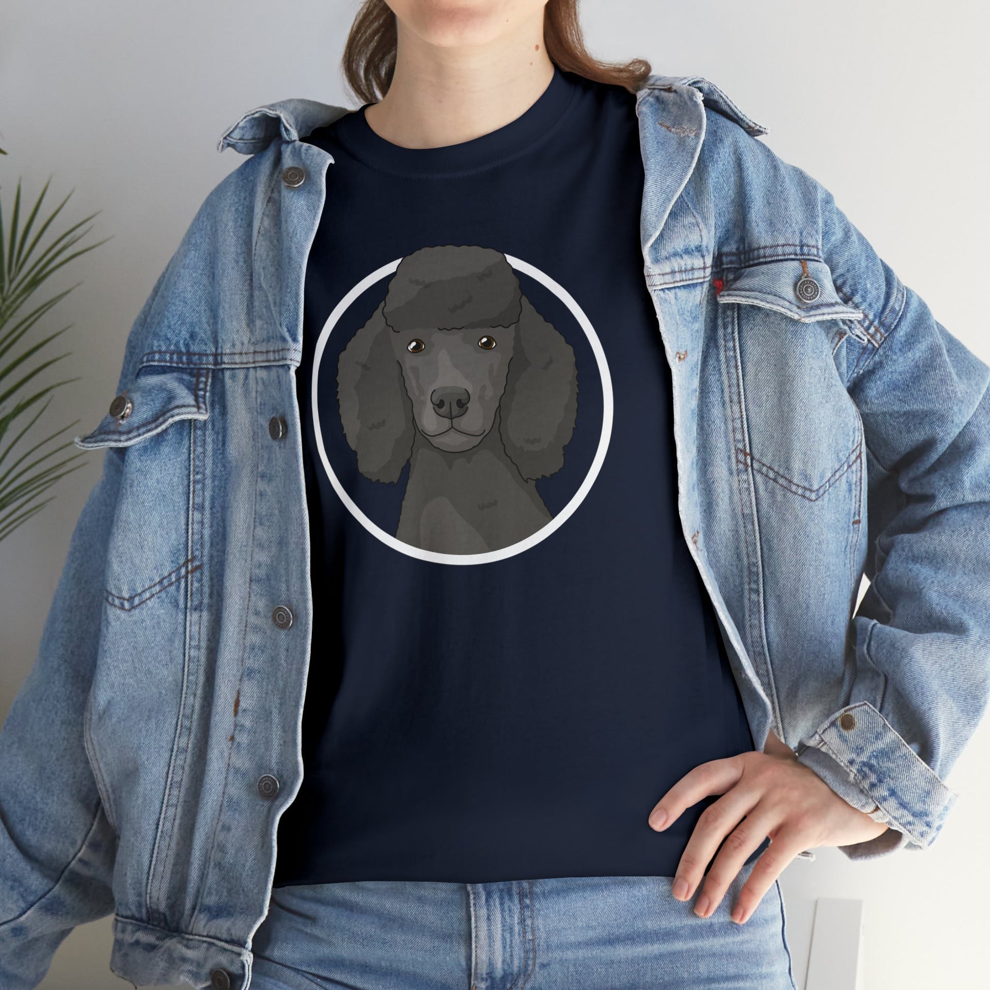 Poodle Circle | T-shirt - Detezi Designs-15810841610035219293