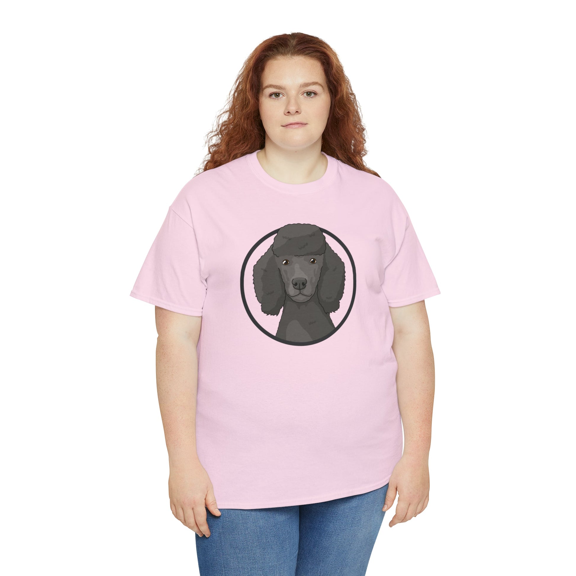 Poodle Circle | T-shirt - Detezi Designs-15810841610035219293