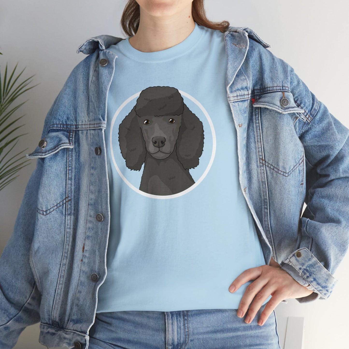 Poodle Circle | T-shirt - Detezi Designs-15810841610035219293