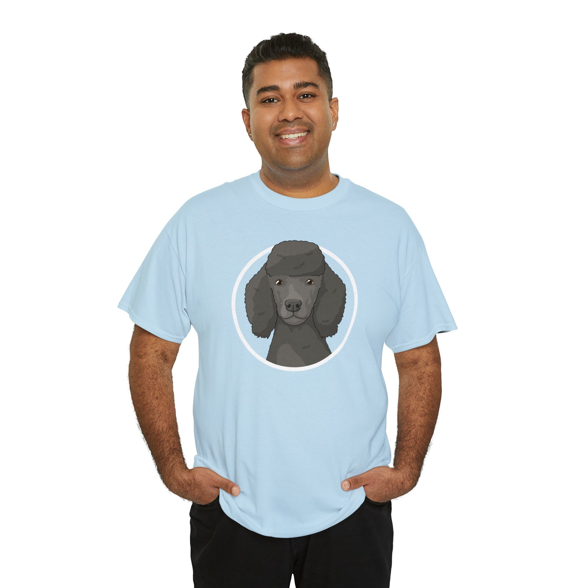 Poodle Circle | T-shirt - Detezi Designs-15810841610035219293