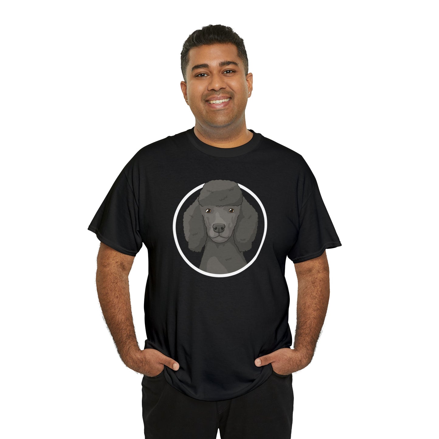 Poodle Circle | T-shirt - Detezi Designs-15810841610035219293