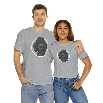 Poodle Circle | T-shirt - Detezi Designs-15810841610035219293