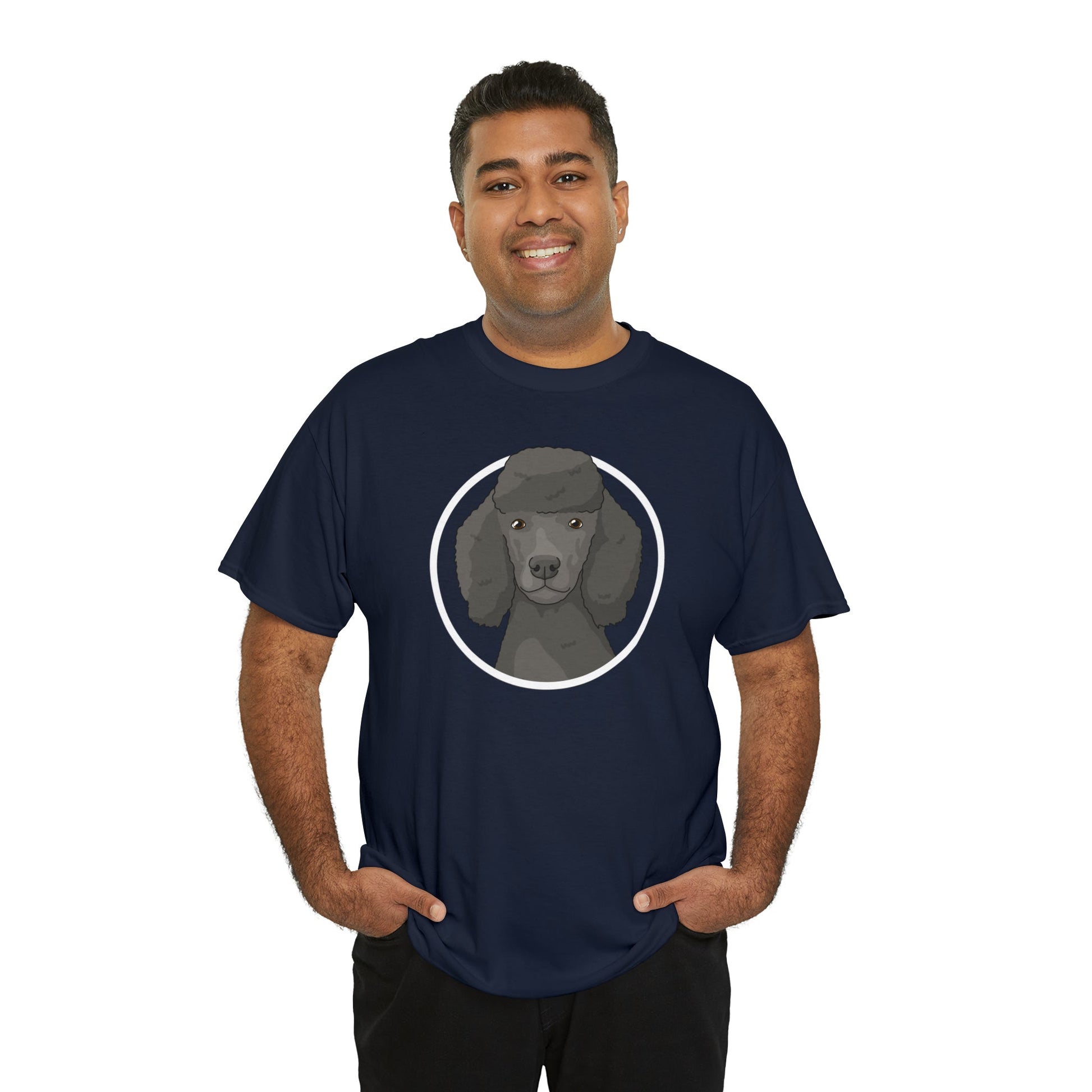 Poodle Circle | T-shirt - Detezi Designs-15810841610035219293