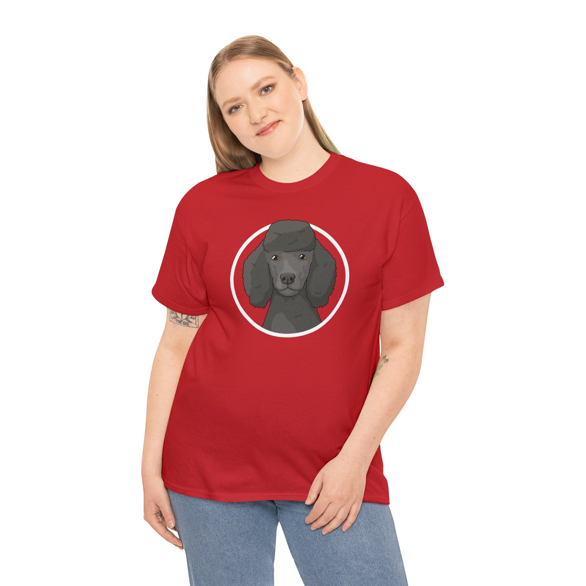 Poodle Circle | T-shirt - Detezi Designs-15810841610035219293