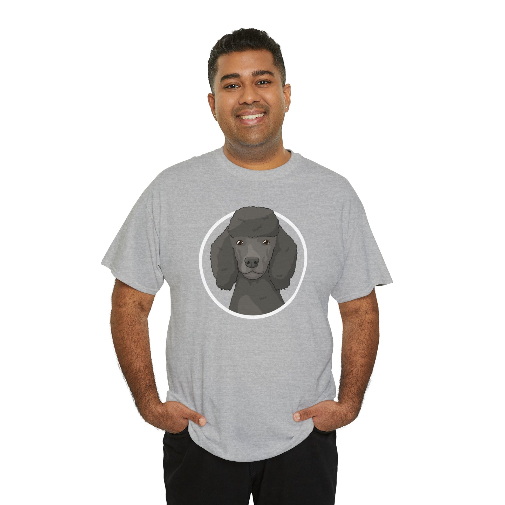 Poodle Circle | T-shirt - Detezi Designs-15810841610035219293