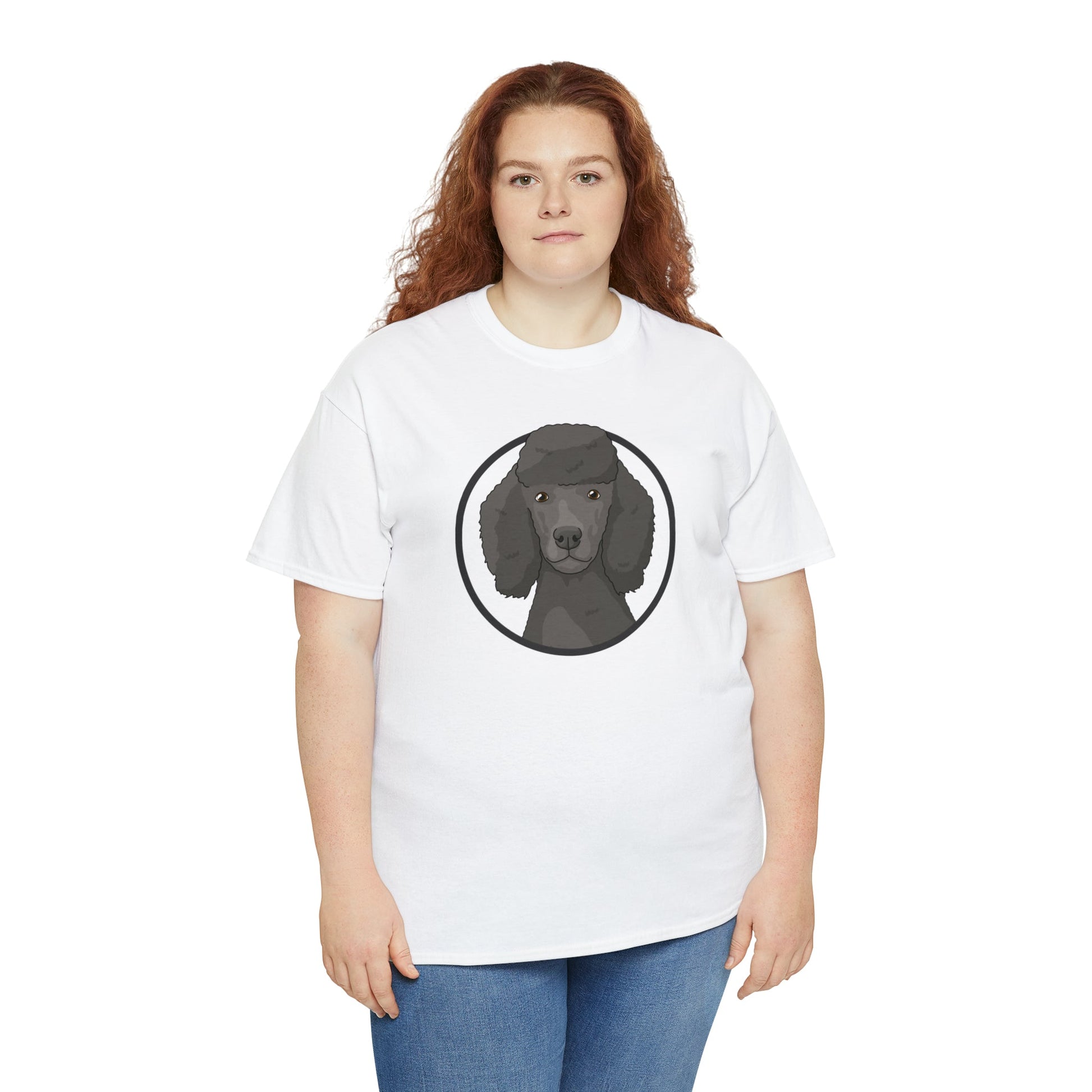 Poodle Circle | T-shirt - Detezi Designs-15810841610035219293