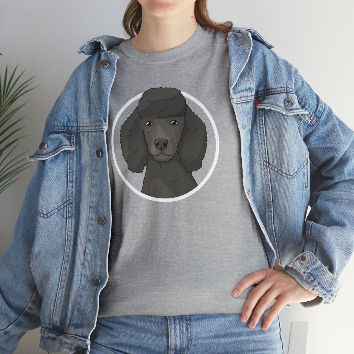 Poodle Circle | T-shirt - Detezi Designs-15810841610035219293