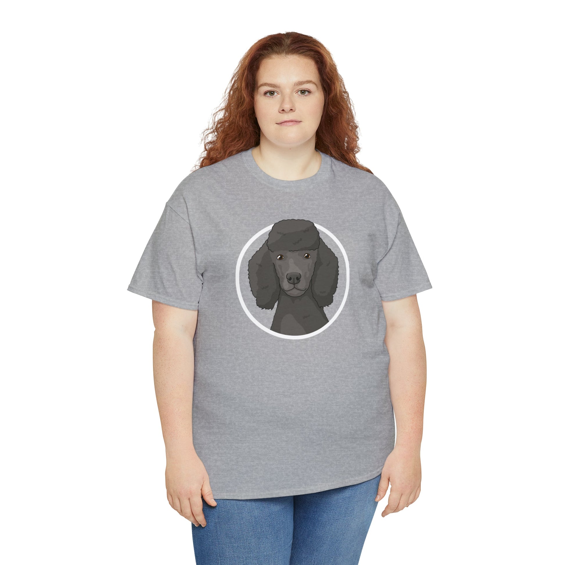 Poodle Circle | T-shirt - Detezi Designs-15810841610035219293