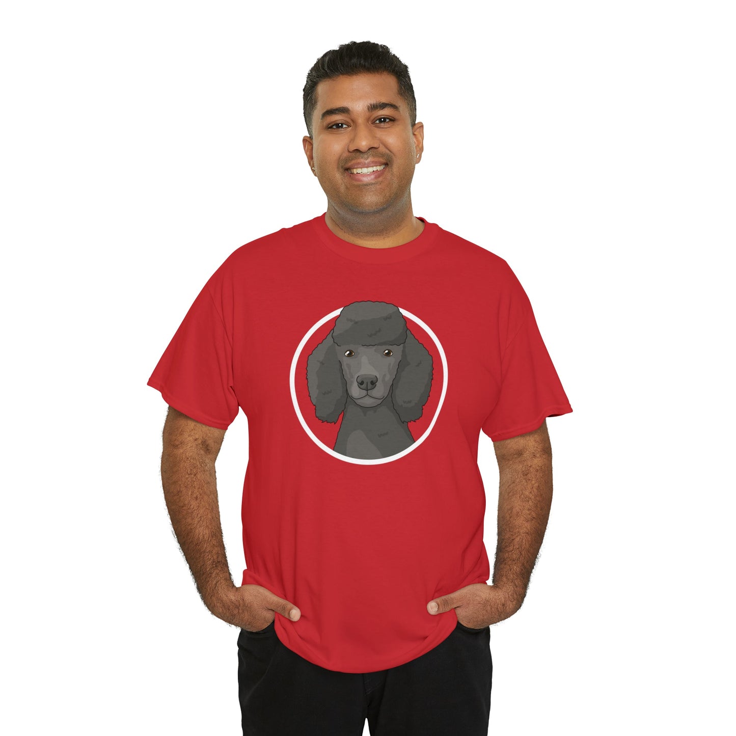 Poodle Circle | T-shirt - Detezi Designs-15810841610035219293