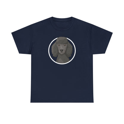 Poodle Circle | T-shirt - Detezi Designs-21675777339346447705