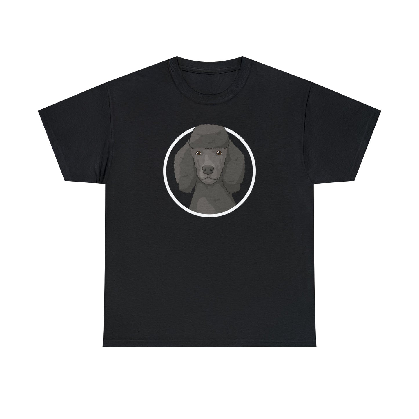 Poodle Circle | T-shirt - Detezi Designs-29216067851738932055