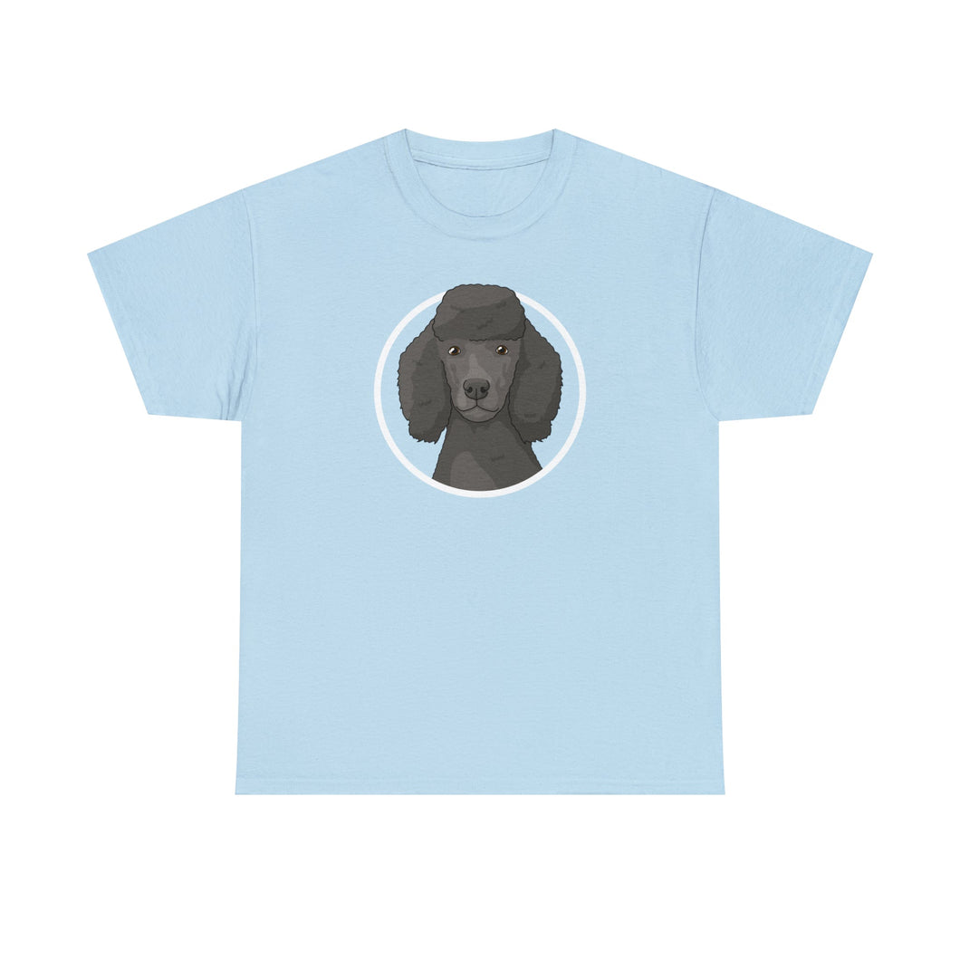 Poodle Circle | T-shirt - Detezi Designs-75076674089881627417