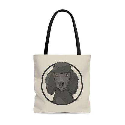 Poodle Circle | Tote Bag - Detezi Designs-24393407512253924303