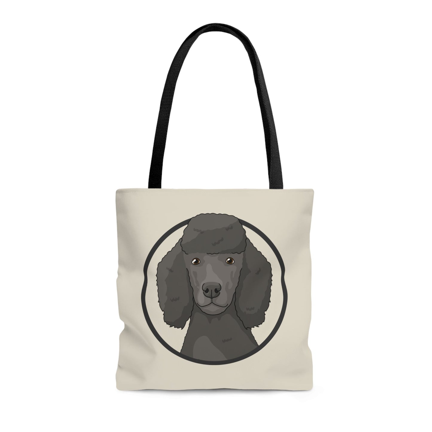 Poodle Circle | Tote Bag - Detezi Designs-32785276316333153027