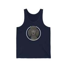 Load image into Gallery viewer, Poodle Circle | Unisex Tank - Detezi Designs-33715907219664257274
