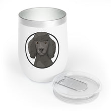 Load image into Gallery viewer, Poodle Circle | Wine Tumbler - Detezi Designs-56660809134130547199
