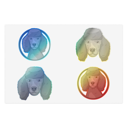 Poodle | Sticker Sheet - Detezi Designs-23363675921775315704