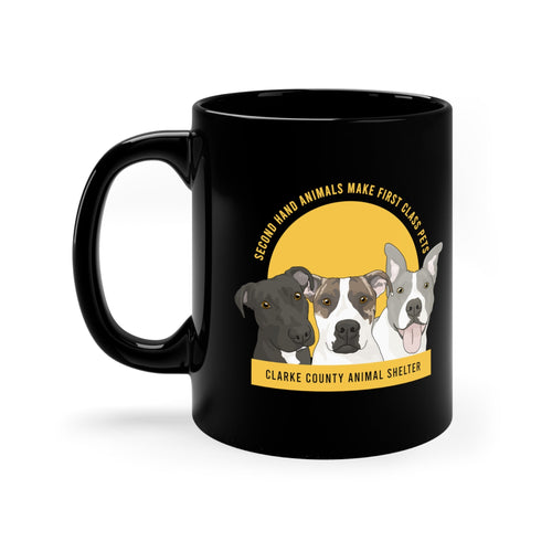 Poppi, Hector, and Jesse | FUNDRAISER for Clarke County Animal Shelter | Mug - Detezi Designs-26886605230322529815