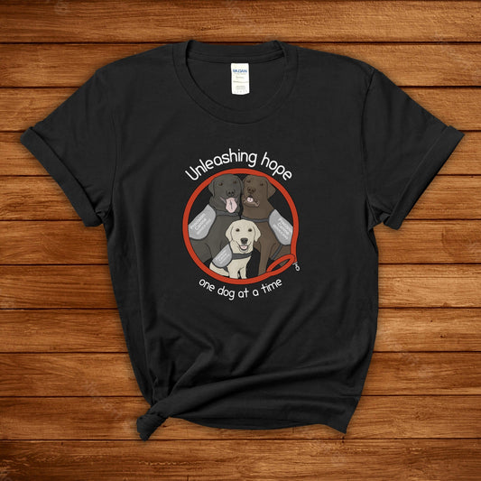 Precision Service Dog Foundation | FUNDRAISER | T-shirt - Detezi Designs-29792900263006807377