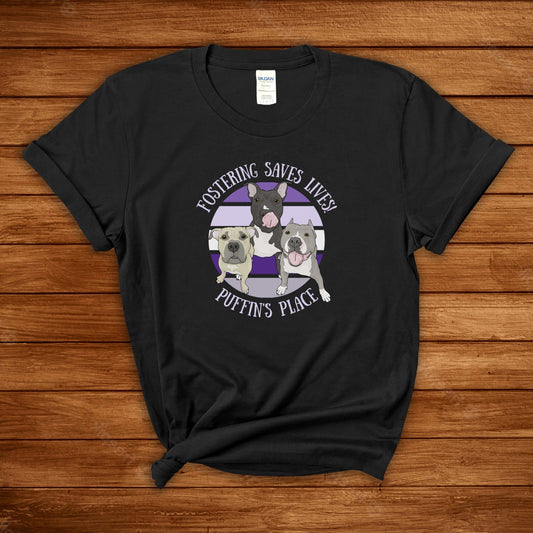 Puffin's Place | FUNDRAISER for Philly Bully Team | T-shirt - Detezi Designs-92779486338944403324