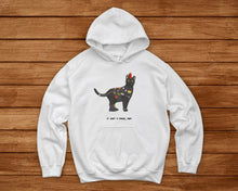Load image into Gallery viewer, Punk Cat | Hooded Sweatshirt - Detezi Designs-25112788889699294982
