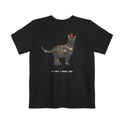 Punk Cat | Pocket T-shirt - Detezi Designs-18028641219059410715