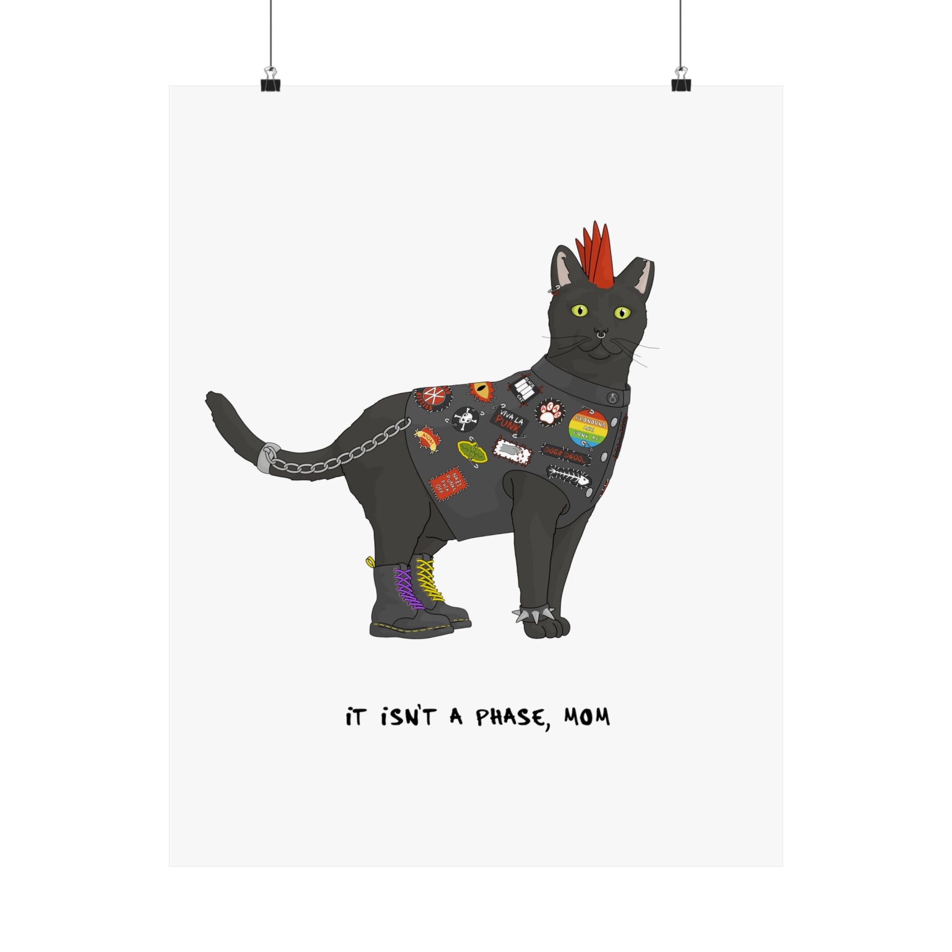 Punk Cat | Print - Detezi Designs-10703662164870475218