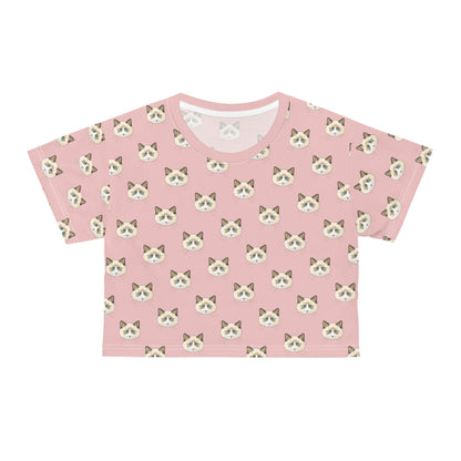 Ragdoll Cats | Crop Tee - Detezi Designs-GR001