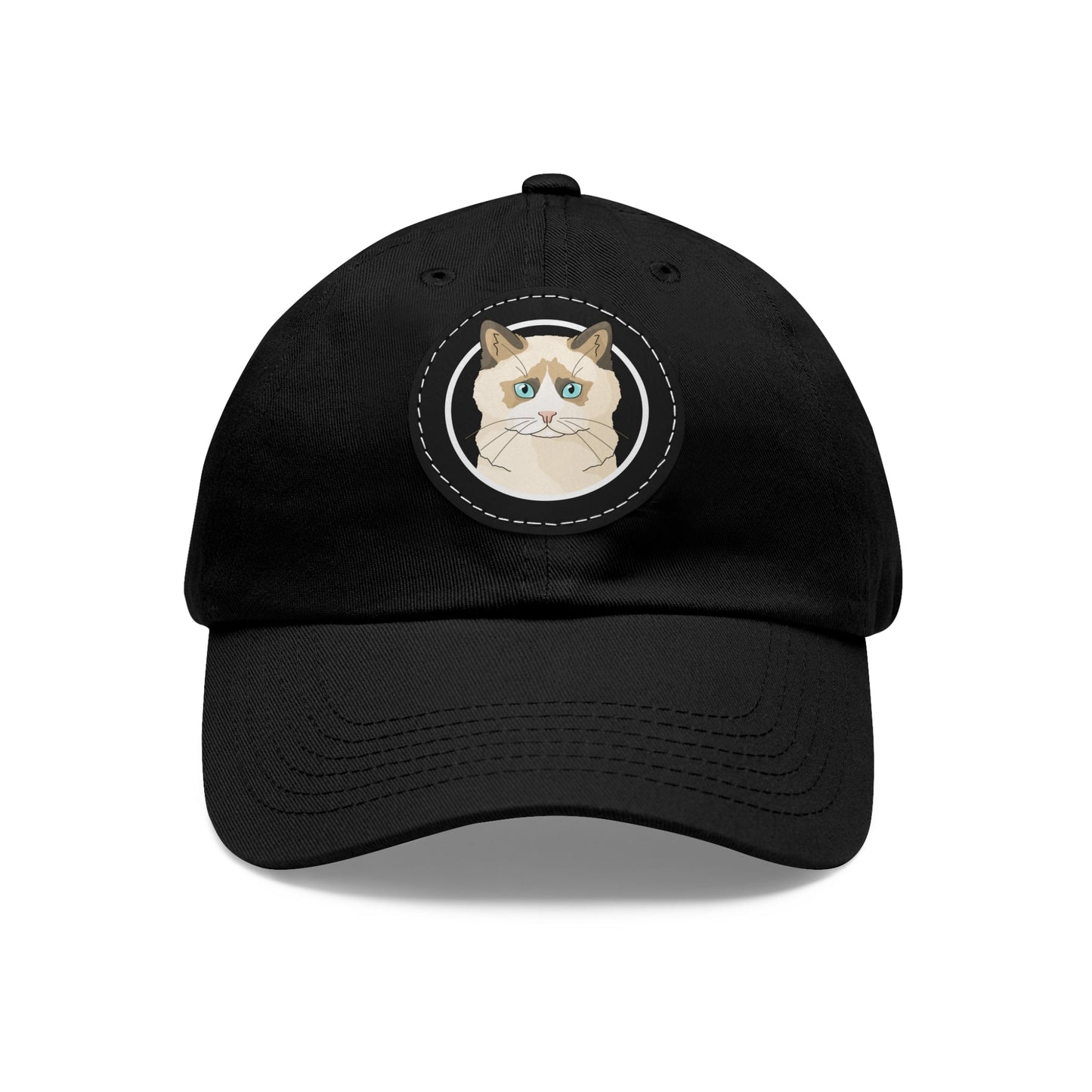 Ragdoll Circle | Dad Hat - Detezi Designs-94309717696171901592