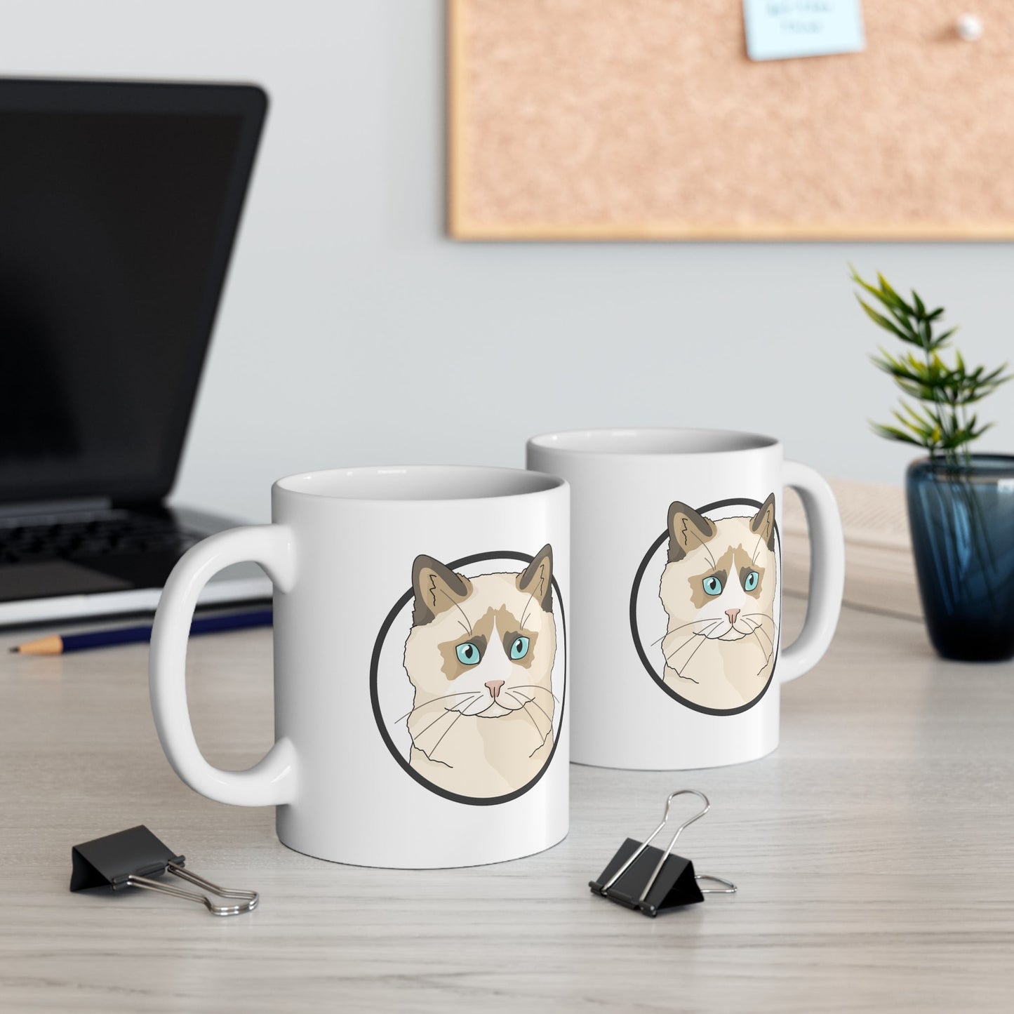 Ragdoll Circle | Mug - Detezi Designs-13905267231458550658