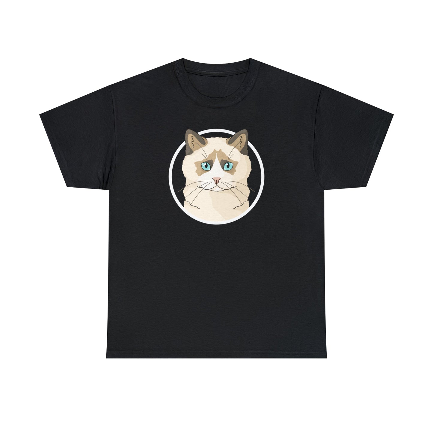 Ragdoll Circle | T-shirt - Detezi Designs-17673934666170771027