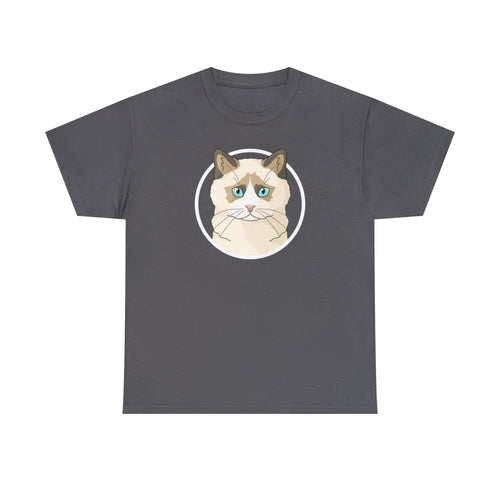 Ragdoll Circle | T-shirt - Detezi Designs-39912500751508839466