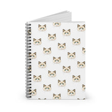 Load image into Gallery viewer, Ragdoll Faces | Spiral Notebook - Detezi Designs-27605770197208968059
