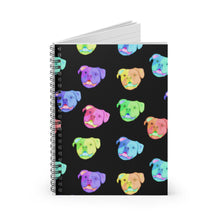 Load image into Gallery viewer, Rainbow American Bulldogs | Spiral Notebook - Detezi Designs-33204481632356771732
