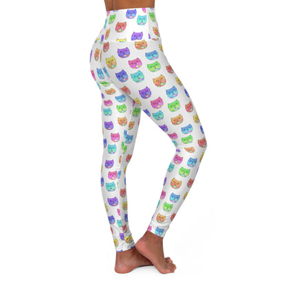 Rainbow American Bully Faces | Leggings - Detezi Designs-AB001