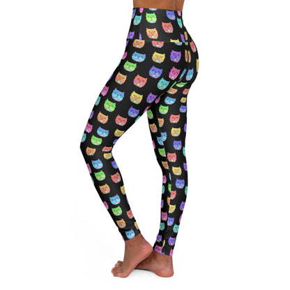 Rainbow American Bully Faces | Leggings - Detezi Designs-AB001